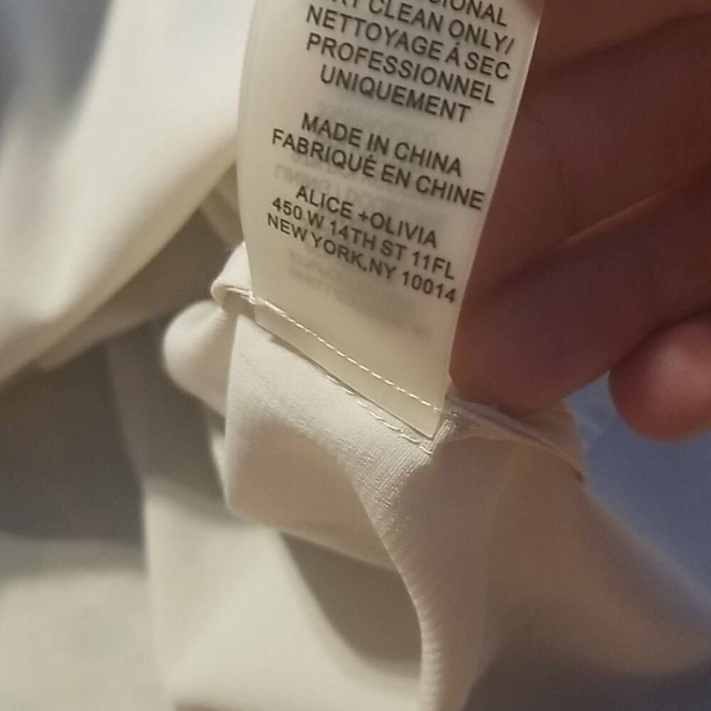 Alice & Olivia Leopard Print Drape Back Mini Dres… - image 7